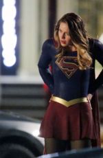 MELISSA BENOIST on the Evening Set of 