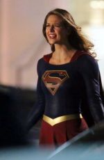 MELISSA BENOIST on the Evening Set of 