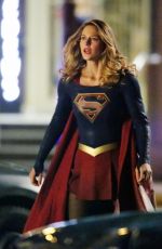 MELISSA BENOIST on the Evening Set of 