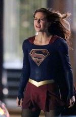 MELISSA BENOIST on the Evening Set of 