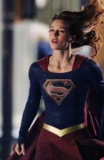 MELISSA BENOIST on the Evening Set of 
