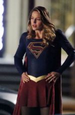 MELISSA BENOIST on the Evening Set of 