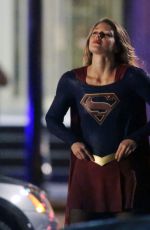 MELISSA BENOIST on the Evening Set of 