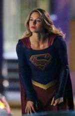 MELISSA BENOIST on the Evening Set of 