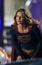 MELISSA BENOIST on the Evening Set of 