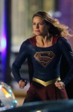 MELISSA BENOIST on the Evening Set of 