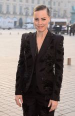 MELISSA GEORGE Arrives at Schiapparelli Fashion Show in Paris 01/23/2017