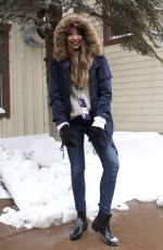 MEREDITH FOSTER Out in Park City 01/21/2017