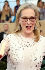MERYL STREEP at 23rd Annual Screen Actors Guild Awards in Los Angeles 01/29/2017