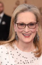 MERYL STREEP at 23rd Annual Screen Actors Guild Awards in Los Angeles 01/29/2017