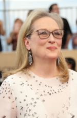 MERYL STREEP at 23rd Annual Screen Actors Guild Awards in Los Angeles 01/29/2017