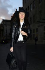 MICHELLE KEEGAN at BBC Radio 1 Studios in London 01/11/2017
