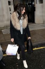 MICHELLE KEEGAN at BBC Radio 2 Studios in London 01/09/2017