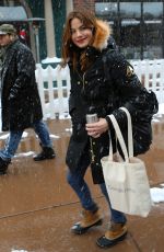 MICHELLE MONAGHAN Out in Park City 01/22/2017