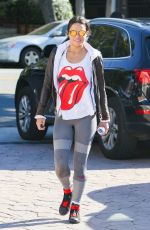 MICHELLE RODRIGUEZ Out and About in Los Angeles 01/27/2017