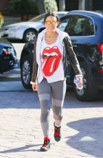 MICHELLE RODRIGUEZ Out and About in Los Angeles 01/27/2017