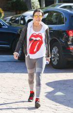 MICHELLE RODRIGUEZ Out and About in Los Angeles 01/27/2017