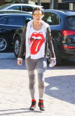 MICHELLE RODRIGUEZ Out and About in Los Angeles 01/27/2017