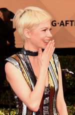 MICHELLE WILLIAMS at 23rd Annual Screen Actors Guild Awards in Los Angeles 01/29/2017