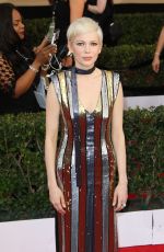 MICHELLE WILLIAMS at 23rd Annual Screen Actors Guild Awards in Los Angeles 01/29/2017