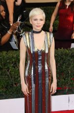 MICHELLE WILLIAMS at 23rd Annual Screen Actors Guild Awards in Los Angeles 01/29/2017