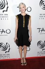 MICHELLE WILLIAMS at New York Film Critics Circle Awards in New York 01/03/2017