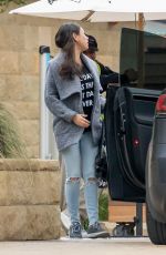 MILA KUNIS Out and About in Malibu 12/31/2016