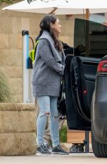 MILA KUNIS Out and About in Malibu 12/31/2016