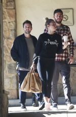 MILEY CYRUS and Liam Hemsworth Out Shopping in Los Angeles 01/06/2017