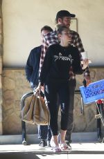 MILEY CYRUS and Liam Hemsworth Out Shopping in Los Angeles 01/06/2017