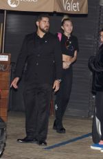 MILEY CYRUS at Nobu Restaurant in Malibu 01/11/2017