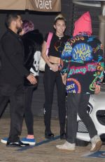 MILEY CYRUS at Nobu Restaurant in Malibu 01/11/2017