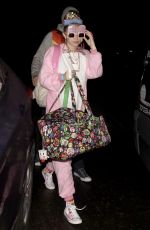 MILEY CYRUS Night Out in Los Angeles 01/12/2017