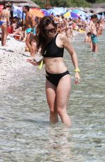 MILICA PAVLOVIC in Bikini at a Beach in Montenegro 01/23/2017