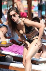 MILICA PAVLOVIC in Bikini on the Beach in Montenegro 01/22/2017