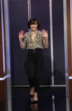 MILLA JOVOVICH at Jimmy Kimmel Live 01/24/2017