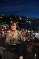 MILLA JOVOVICH at Jimmy Kimmel Live 01/24/2017