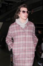 MILLA JOVOVICH at Los Angeles International Airport 01/20/2017
