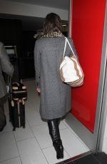 MILLA JOVOVICH at Los Angeles International Airport 01/25/2017
