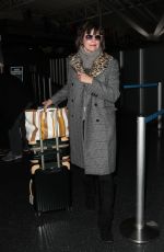MILLA JOVOVICH at Los Angeles International Airport 01/25/2017