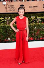 MILLIE BOBBY BROWN at 23rd Annual Screen Actors Guild Awards in Los Angeles 01/29/2017