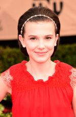 MILLIE BOBBY BROWN at 23rd Annual Screen Actors Guild Awards in Los Angeles 01/29/2017