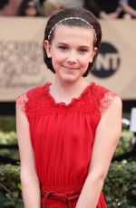 MILLIE BOBBY BROWN at 23rd Annual Screen Actors Guild Awards in Los Angeles 01/29/2017