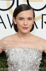 MILLIE BOBBY BROWN at 74th Annual Golden Globe Awards in Beverly Hills 01/08/2017