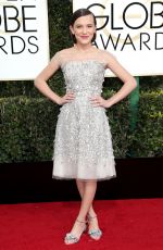 MILLIE BOBBY BROWN at 74th Annual Golden Globe Awards in Beverly Hills 01/08/2017