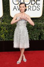 MILLIE BOBBY BROWN at 74th Annual Golden Globe Awards in Beverly Hills 01/08/2017