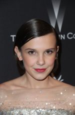 MILLIE BOBBY BROWN at Weinstein Company and Netflix Golden Globe Party in Beverly Hills 01/08/2017