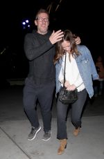 MINKA KELLY Night Out in West Hollywood 01/15/2017