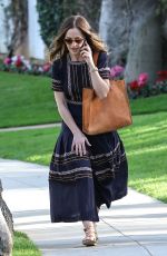 MINKA KELLY Out and About in Beverly Hills 01/30/2017