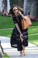 MINKA KELLY Out and About in Beverly Hills 01/30/2017